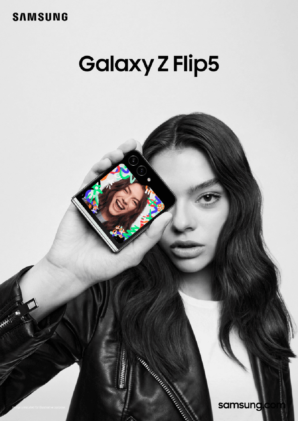 삼성전자 — Galaxy Z Flip5 · Z Fold5 옥외 캠페인 (right)